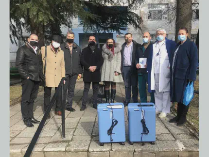 Дарение на кислородни концентратори
