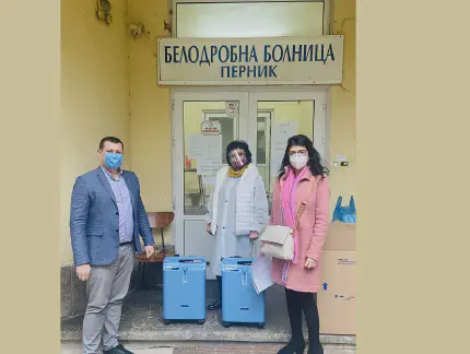 Дарение на кислородни концентратори
