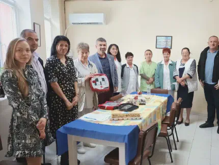 Дарение за болницата в Харманли